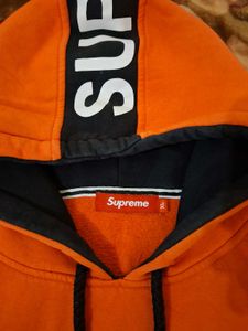Supreme Hoodie - Orange Pullover