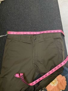 Brown Trousers Comfort Fit