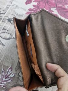 Metallic Bronze Clutch