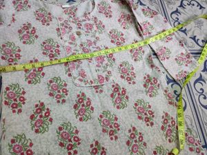 Floral Print Kurta