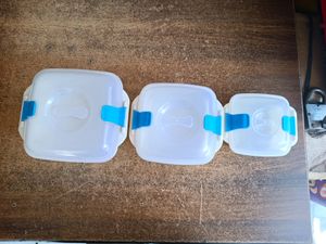 3 Pcs Container Large- Medium- Small💯New Boxes