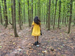 Cute Yellow Babydoll Dress