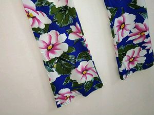 Flower Print Legging