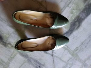 Used Green Ballerinas