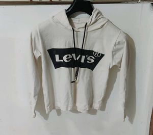 Levi's White Hoodie