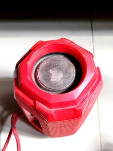 Red Portable Bluetooth Speaker