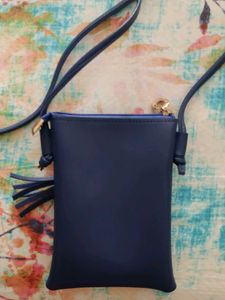 Navy Blue Crossbody Phone Bag