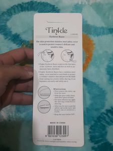 Tinkle Eyebrow Razor Set