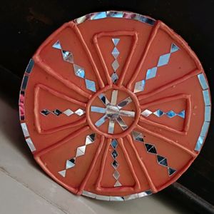 Lippan Art With Mirror Work