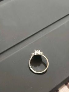 A beautiful silver ring