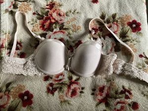34A Korean Padded Lace Bra – Elegant Nude