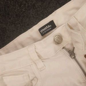 White Denim Jeans