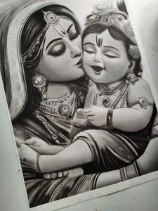 Radha Krishna Art