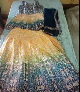 Beautiful Yellow Lehenga