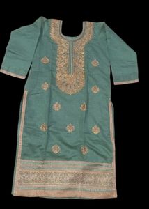 Very Elegant Embroidery Kurta With Salwar Suit
