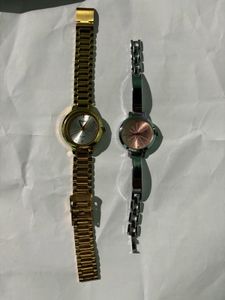 Watch Combo - Silver &amp; Golden