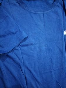 Blue Colour Round Neck Tshirt