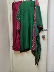 Festiv Wear Fully Embroidery Slwar Suit