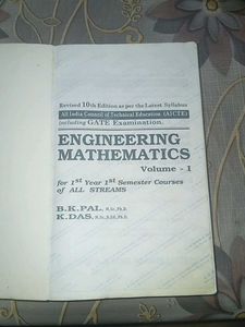 Engineering Mathematics Volume 1
