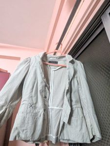 🩶🤎KOREAN AESTHETIC BLAZER WITH POCKETS 🤍🤎