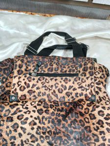 Leopard Print Tote Bag
