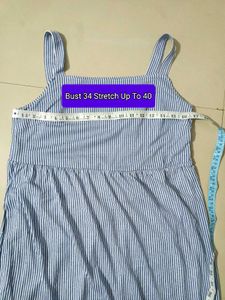 Striped Midi Sundress