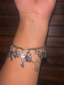 Silver Charm Bracelet