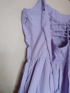 Sleeveless Backless  Dress