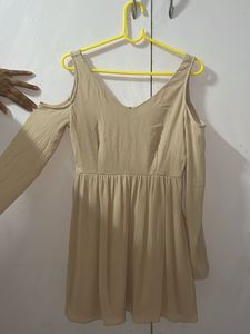 Cute beige dress