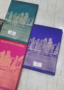 Pink Kanchipuram Silk Saree