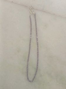 Beautiful Violet Crystal Beaded String