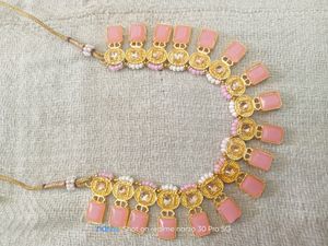 Pink Necklace Set