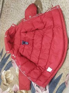 Branded Red Colour 4-8 Year Girls Jacket