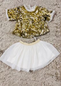 Premium Gold Sequin Dress