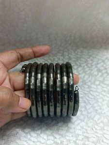 Hematite Bangle Bracelet