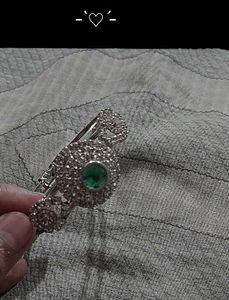 Emerald Stone Bangle