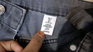 H &amp; M GREYISH Long Jeans