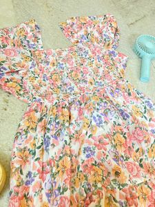 Floral Picnic Dress