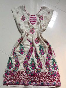 Elegant Embroidered Kurta