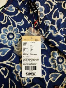 Sleeveless Indo-western Top