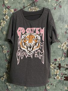oversize Tiger Graphic tshirt