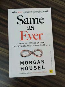 Same as Ever by Morgan Housel