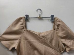Beige Dress