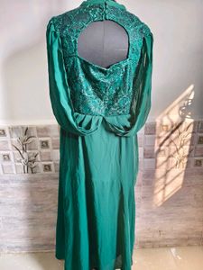 🎄Buy 2, Get 1 Free🎁XL/XXL Green Gown