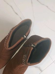 Brown Ankle Boots