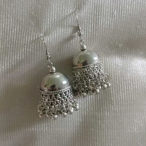 Oxidised Mini Jhumka