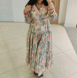 Beautiful Floral Maxi Dress