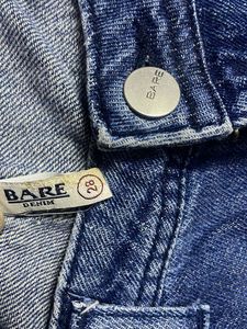 Wide Leg Denim Jeans Barebrand 28 Size