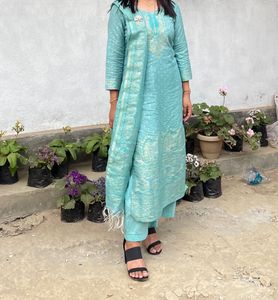 Elegant Green Kurta Suit Set
