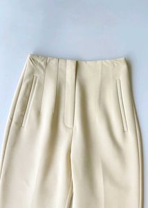 Oyster White ZARA PANTS